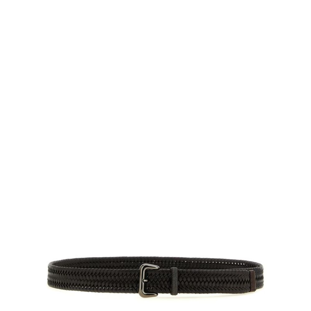 Brunello Cucinelli Brown Leather Regular Women's Belt